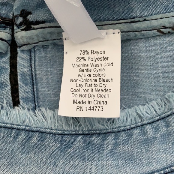 Denim look Dress - Picture 4 of 4